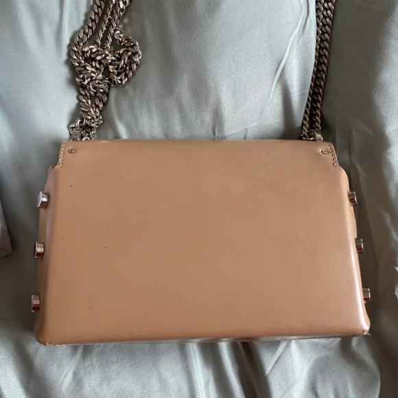 Jimmy Choo cross body bag with silver chain - Picture 2 of 2